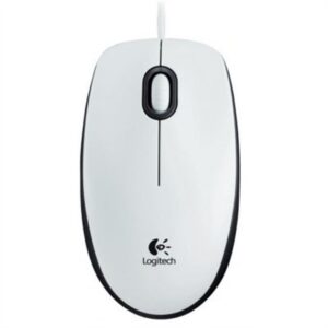 Logitech B100 White Mouse OEM