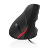EWENT EW3156 Ergonomic USB Mouse Black
