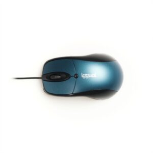 iggual Optical Mouse COM-ERGONOMIC-XL-800DPI blue