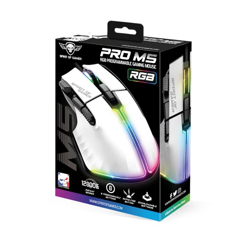 Spirit of Gamer Pro Mouse M5 White Spirit of Gamer Pro Mouse M5 White