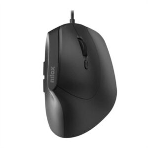 Nilox Vertical Mouse 3600 DPI, 6 buttons, black