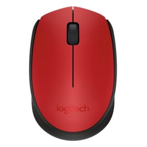 Logitech M171 Wireless Mouse 1000 dpi Black/Red