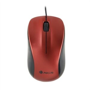 NGS Wired Optical Mouse RED