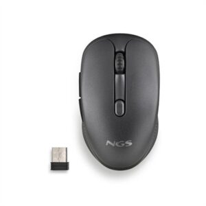 NGS Wireless Rechargeable Silent Mouse Black