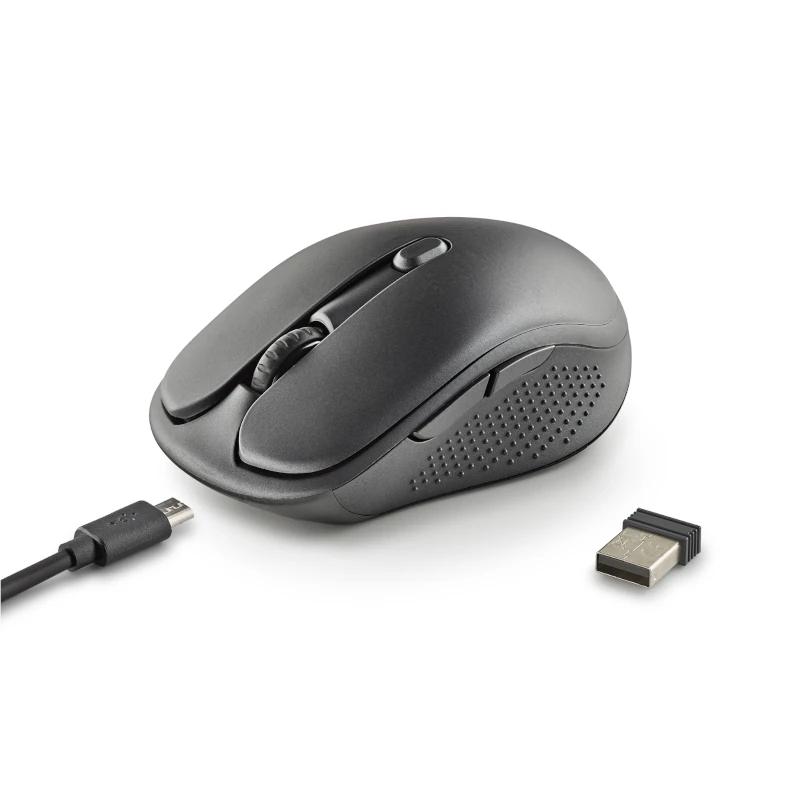 NGS Wireless Rechargeable Silent Mouse Black NGS Wireless Rechargeable Silent Mouse Black
