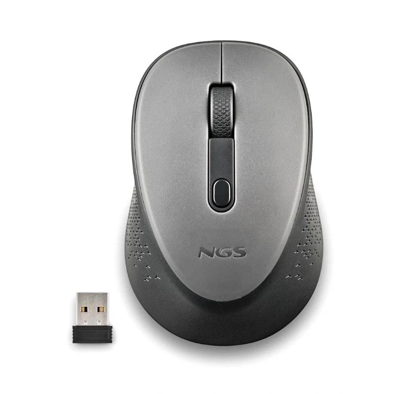 NGS RATON INALAMBRICO 800/1600DPI Gris NGS RATON INALAMBRICO 800/1600DPI Gris