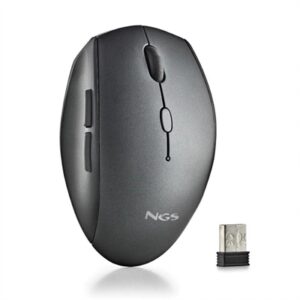 NGS Wireless Mouse with Silent Keys Black