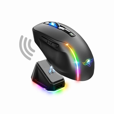 Espírito de Gamer Rato Inalámbrico Elite M50 Negro
