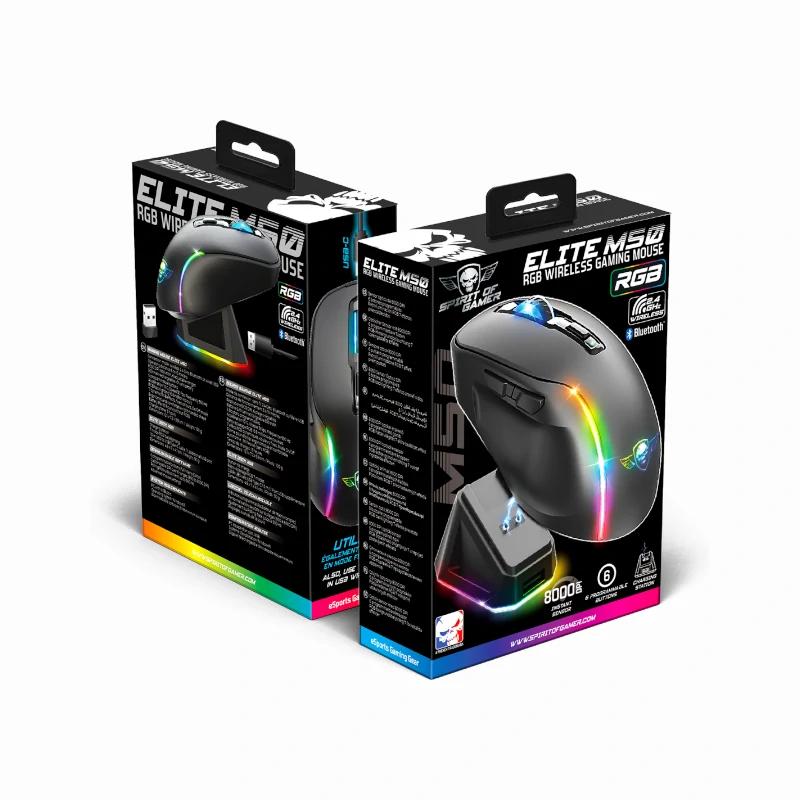Espírito de Gamer Rato Inalámbrico Elite M50 Negro Espírito de Gamer Rato Inalámbrico Elite M50 Negro