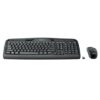 Logitech Keyboard + Mouse MK330 USB Black