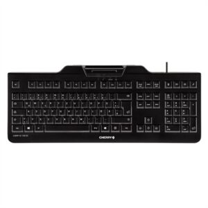 Cherry Keyboard + Integrated Chip Reader (DNIe) Black