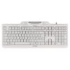 Teclado Cherry + Leitor de Chip Integrado (DNIe) Branco