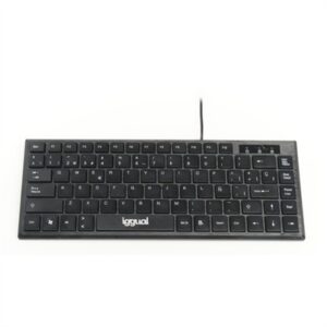 iggual Compact USB Keyboard TKL Slim TKL-USB Black