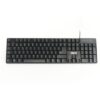 iggual Standard Keyboard CK-FRAMELESS-105T black
