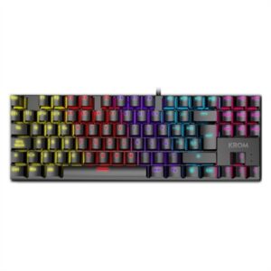 KROM Gaming Keyboard NXKROMKASICTKL TKL RAINBOW