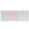 Teclado Mars Gaming MK023 TKL FRGB Branco