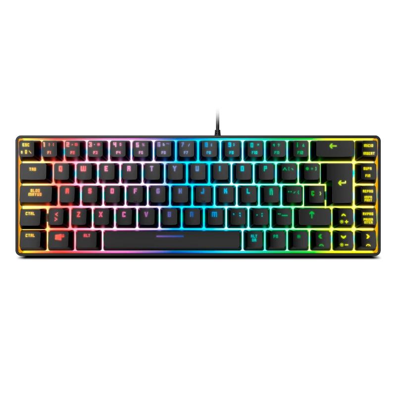 KROM KALISTA | Mini RGB membrane keyboard KROM KALISTA | Mini RGB membrane keyboard