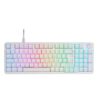 Teclado Mars Gaming MKPROWBES BlueSwitch RGB Branco