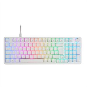 Teclado Mars Gaming MKPROWBES BlueSwitch RGB Branco