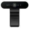 Logitech BRIO 4K Ultra HD Webcam com a iluminação direita