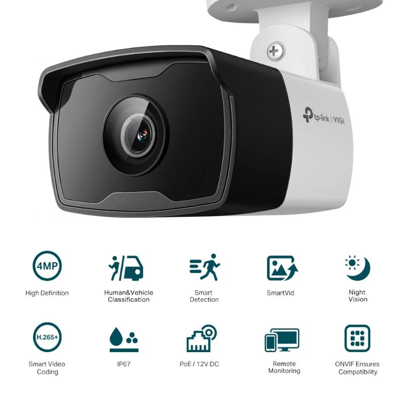 VIGI IP Bullet Camera C340I 4MP Plastic IR 2.8mm VIGI IP Bullet Camera C340I 4MP Plastic IR 2.8mm
