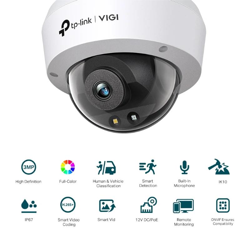 VIGI IP Dome Camera C230 3MP Plastic Full-Color 4 VIGI IP Dome Camera C230 3MP Plastic Full-Color 4