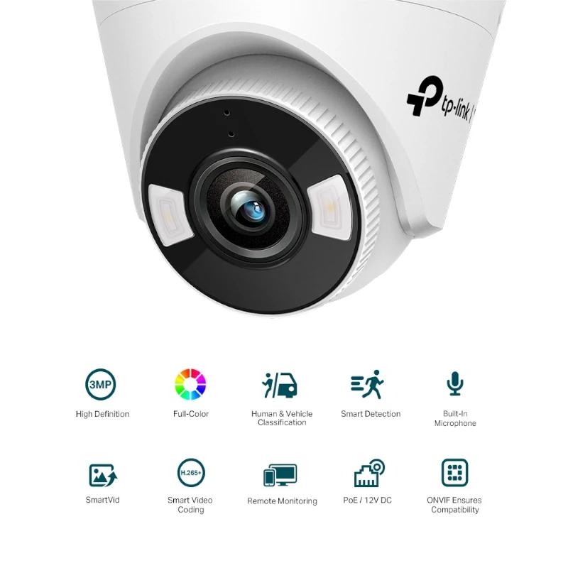 VIGI C430 3MP Full-Colour Plastic Turret IP Camera VIGI C430 3MP Full-Colour Plastic Turret IP Camera