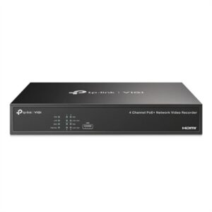 VIGI Gravador IP NVR1004H-4P Rack 01 HDD 04 C PoE