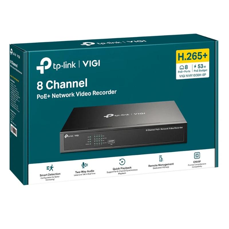 VIGI NVR1008H-8P IP Recorder Rack 01 HDD 08 C VIGI NVR1008H-8P IP Recorder Rack 01 HDD 08 C