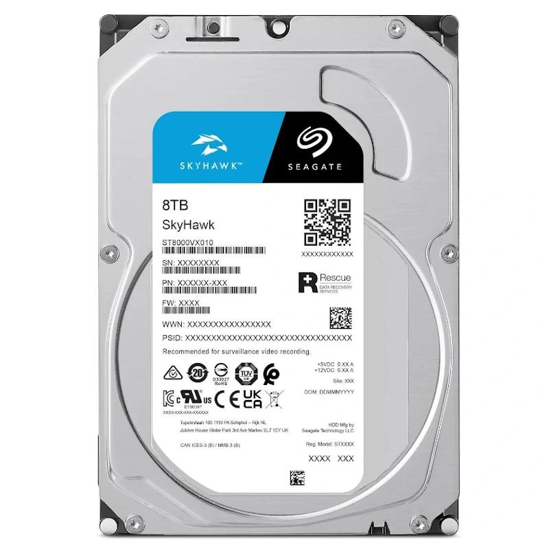 Seagate SkyHawk ST8000VX010 8TB 3.5" SATA3 Seagate SkyHawk ST8000VX010 8TB 3.5" SATA3