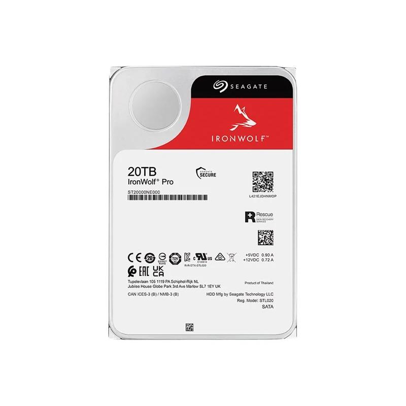 Seagate IronWolf Pro NAS ST20000NE000 20TB 3.5" SA Seagate IronWolf Pro NAS ST20000NE000 20TB 3.5" SA
