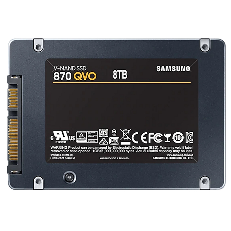 Samsung 870 QVO SSD 8TB 2.5" SATA3 Samsung 870 QVO SSD 8TB 2.5" SATA3