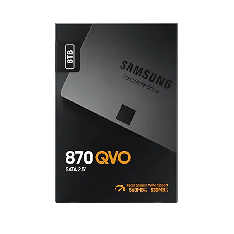 Samsung 870 QVO SSD 8TB 2.5" SATA3 Samsung 870 QVO SSD 8TB 2.5" SATA3