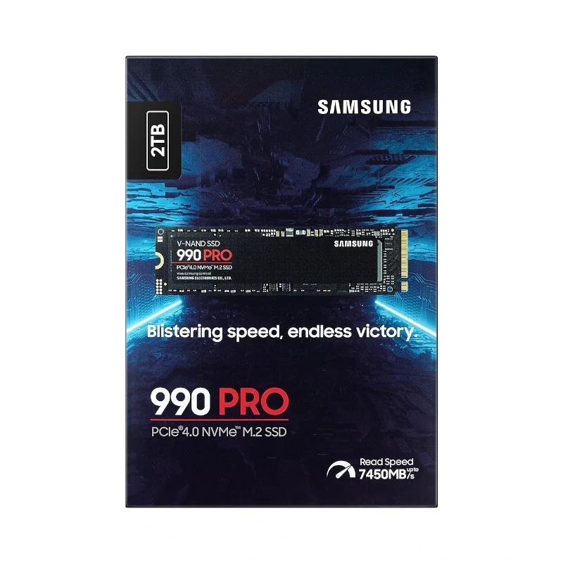 Samsung 990 PRO SSD 2TB PCIe 4.0 NVMe M.2 Samsung 990 PRO SSD 2TB PCIe 4.0 NVMe M.2
