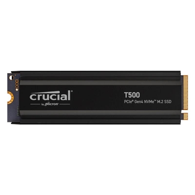 Crucial T500 SSD 1TB PCIe NVMe 4.0 x4 com HS