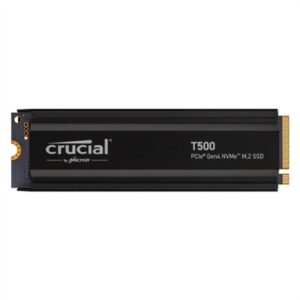 Crucial T500 SSD 2TB PCIe NVMe 4.0 x4 with HS