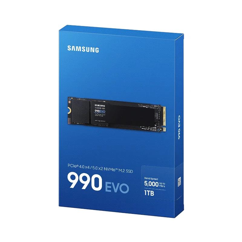 Samsung 990 Evo SSD 1TB PCIe 4.0x4 5.0x2 NVMe 2.0 Samsung 990 Evo SSD 1TB PCIe 4.0x4 5.0x2 NVMe 2.0