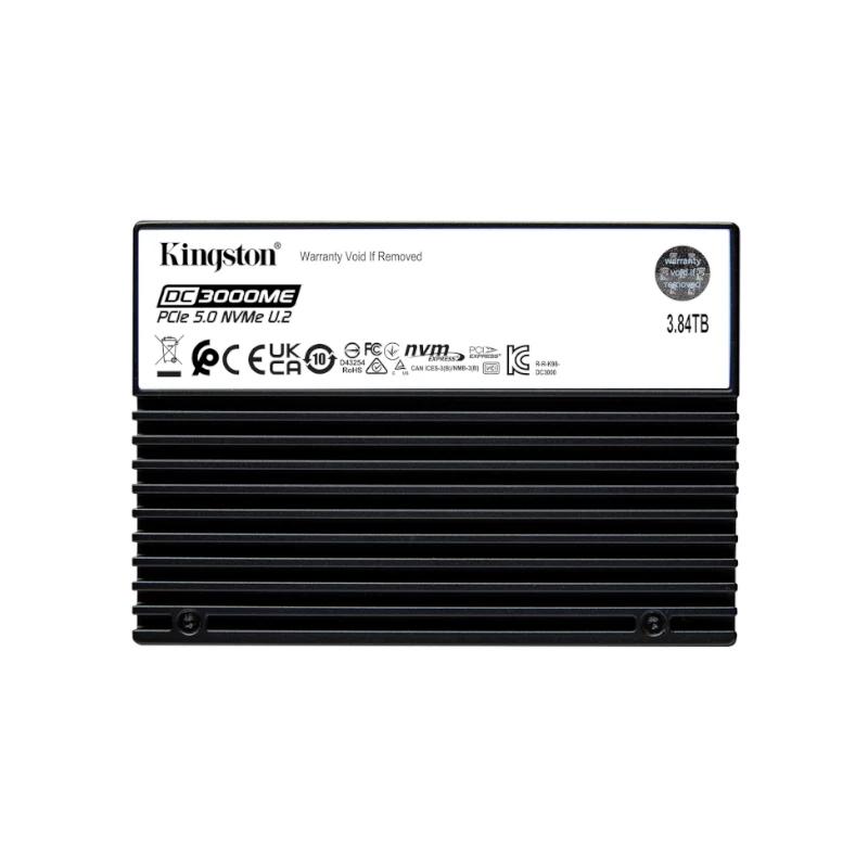 Kingston SSD DC3000ME 7.68TB NVMe PCIe 5.0 U.2 Kingston SSD DC3000ME 7.68TB NVMe PCIe 5.0 U.2