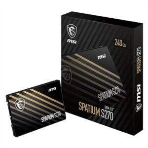 MSI SSD Spatium S270 240GB 2.5" SATA 3 6Gbps