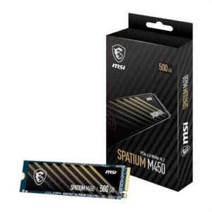 MSI SSD Spatium M450 500Gb PCIe 4.0 NVMe 3000 Mb/s