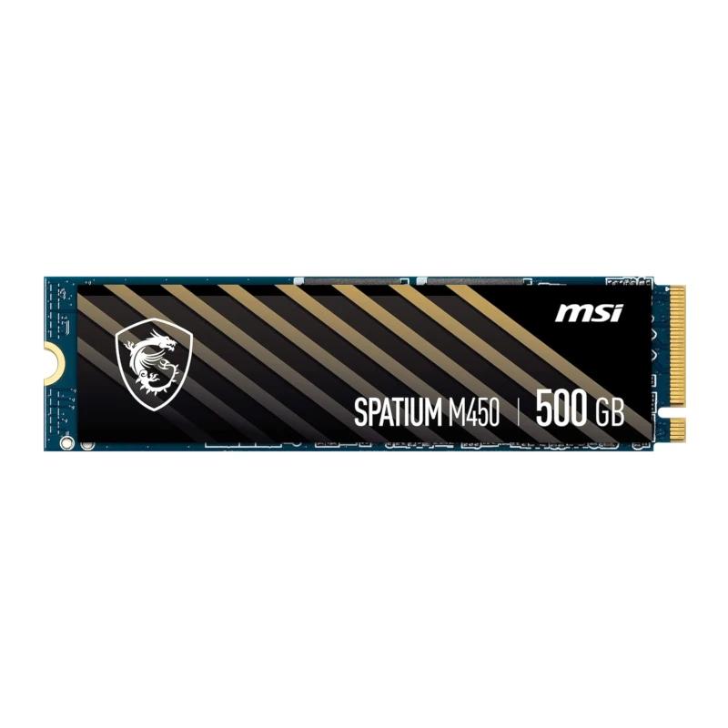 MSI SSD Spatium M450 500Gb PCIe 4.0 NVMe 3000 Mb/s MSI SSD Spatium M450 500Gb PCIe 4.0 NVMe 3000 Mb/s