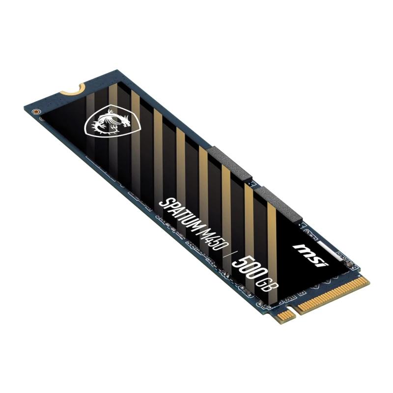 MSI SSD Spatium M450 500Gb PCIe 4.0 NVMe 3000 Mb/s MSI SSD Spatium M450 500Gb PCIe 4.0 NVMe 3000 Mb/s