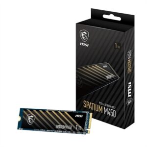 MSI SSD Spatium M450 1Tb PCIe 4.0 NVMe 3600 Mb/s