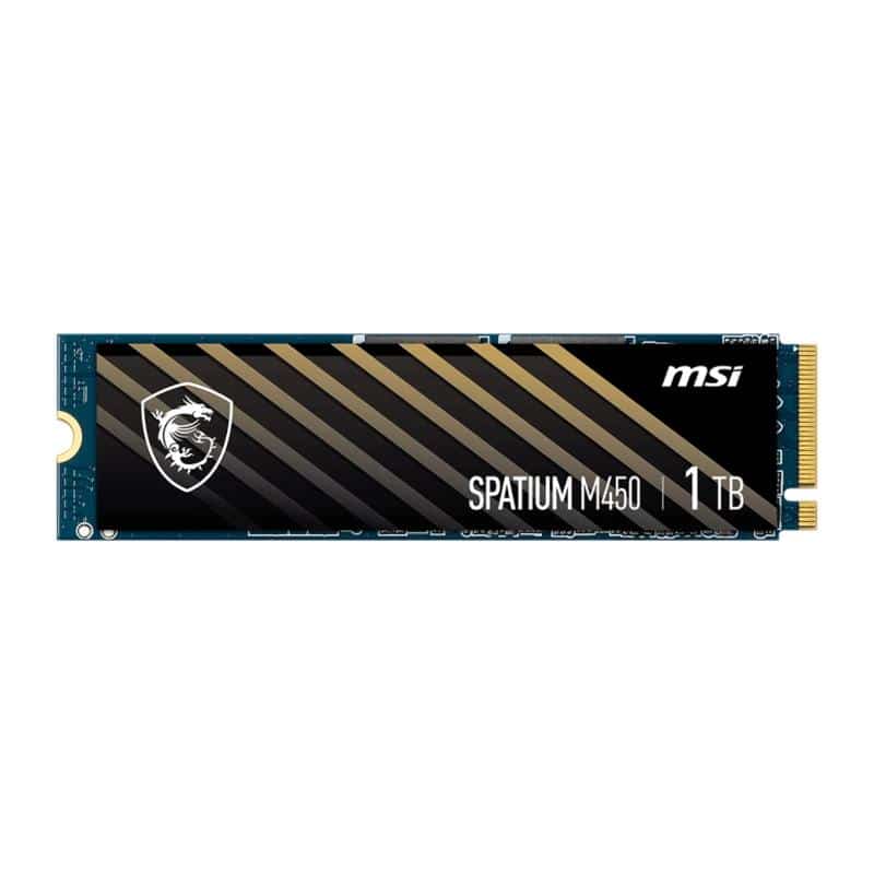 MSI SSD Spatium M450 1Tb PCIe 4.0 NVMe 3600 Mb/s MSI SSD Spatium M450 1Tb PCIe 4.0 NVMe 3600 Mb/s
