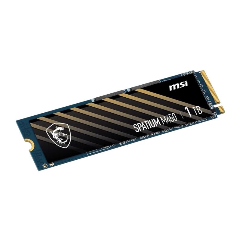 MSI SSD Spatium M450 1Tb PCIe 4.0 NVMe 3600 Mb/s MSI SSD Spatium M450 1Tb PCIe 4.0 NVMe 3600 Mb/s