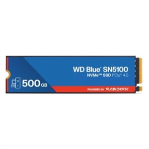 WD Blue SN5100 SSD 500GB NVMe Gen4 6600MB/s