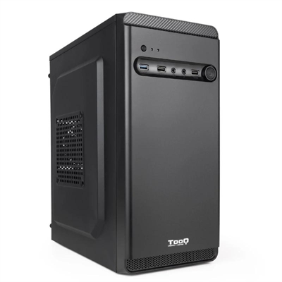 Tooq Mini Tower Case TQC-4702U3C-B Without Power Supply Black