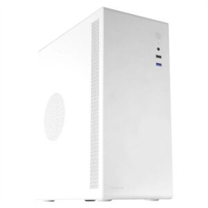 TACENS Microatx Case NOVAX 1X 8MM FAN, White