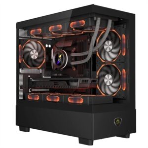 Keep Out Caixa M-atx XC-301 3FANS Usb3.0 Vidro