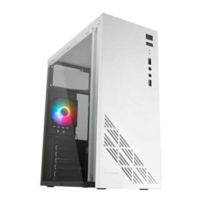 MARS GAMING Semi Tower MC100W 1X FRGB White